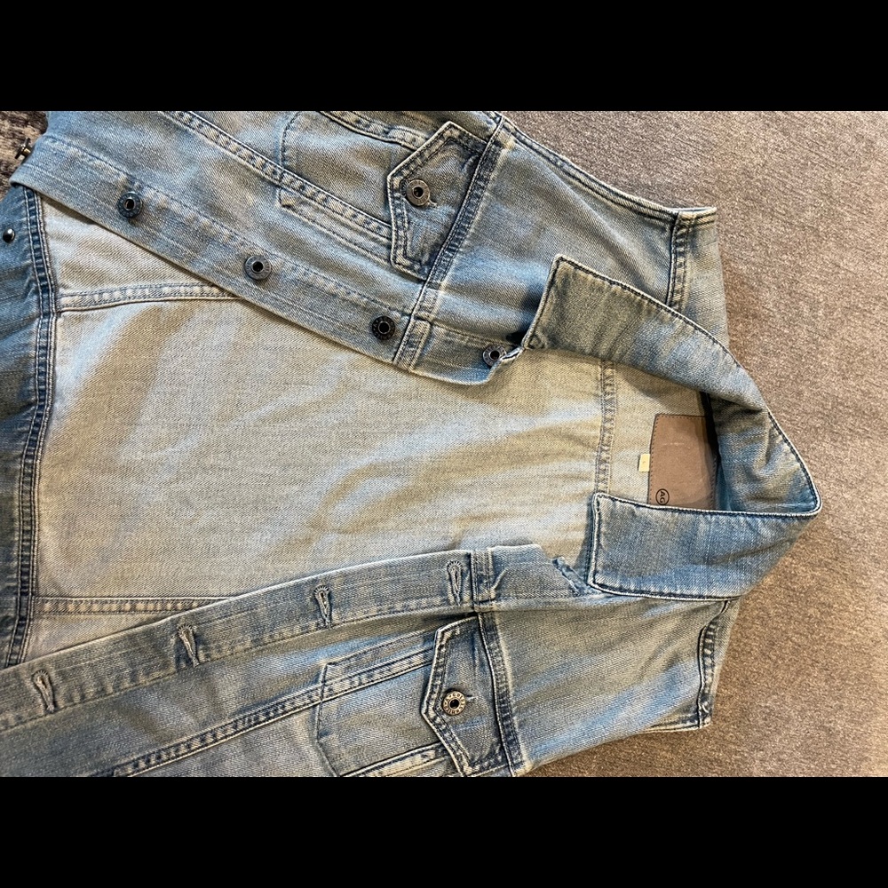 AG Jeans- Jordy trucker Jean vest size L